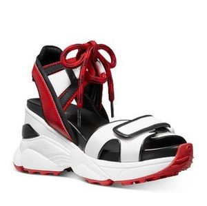 Michael Kors Irma Sporty Platform Sandals- Size 8